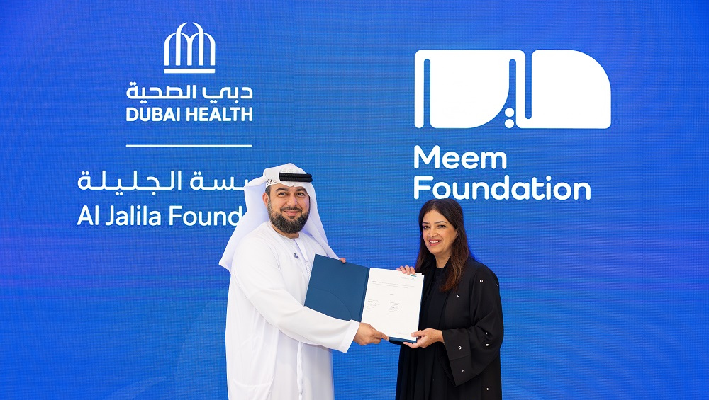 Meem Foundation donates AED 3 million to Al Jalila Foundation to support health and education programs to empower women and girls