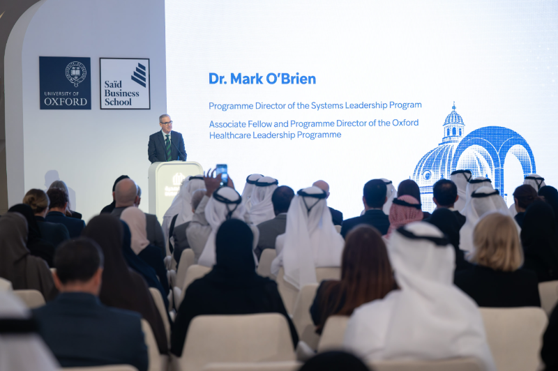 Ahmed bin Saeed and Mansoor bin Mohammed attend graduation of first cohort of Dubai Health Leadership Academy